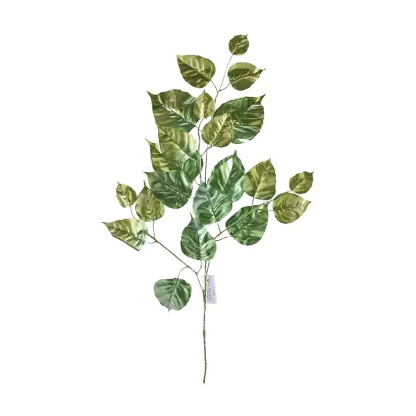 Floral^Direct Export Co. Green Metallic Leaf Spray
