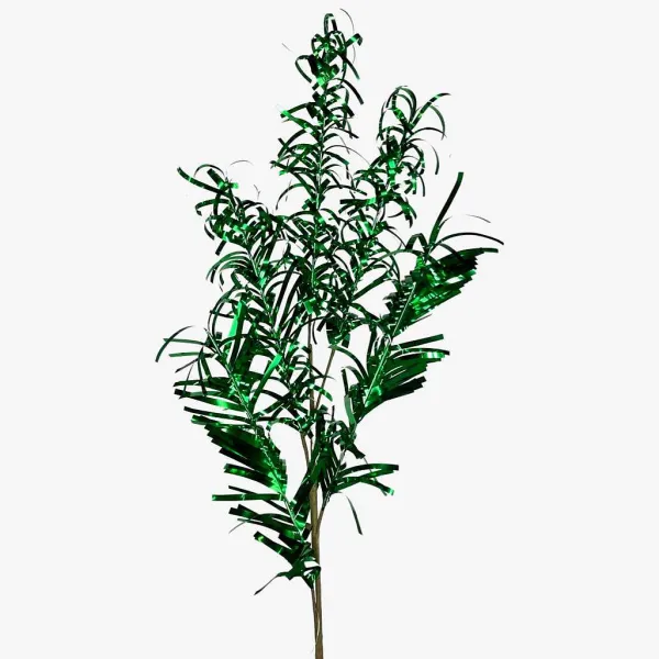 Floral^Direct Export Co. Green Metallic Tinsel Spray