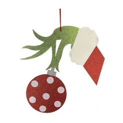 Hanging Decor^Liberty Floral Green Monster Hand Hanging Decor
