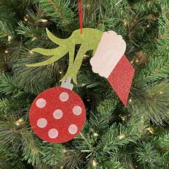Hanging Decor^Liberty Floral Green Monster Hand Hanging Decor