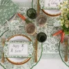 Kitchen & Dining^Hester & Cook Green Regal Peacock Placemat Sheets