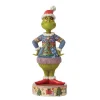 Focal Points^Department 56 Grinch Wearing Ugly Sweater Figurine, Dept. 56 Village