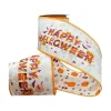 Ribbon^D. Stevens Grosgrain Happy Halloween Pumpkin Ribbon, 4" X 10Yd
