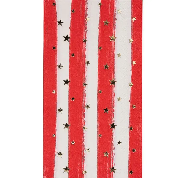 Party Diy^Sophistiplate Guest Towel, Patriotic Confetti