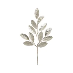 Floral^Mark Roberts Guilded Magnolia Leaf Spray, 27"