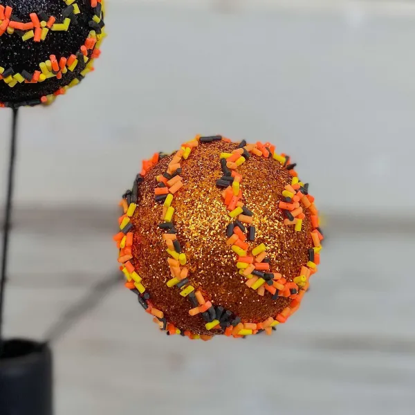 Floral^Liberty Floral Halloween Cake Pop Sprinkle Pick