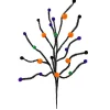 Floral^Liberty Floral Halloween Felt Ball Twig Spray