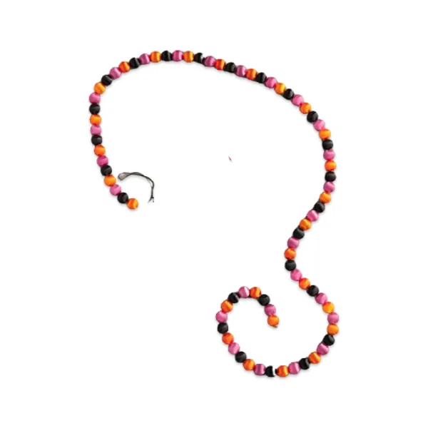 Party Diy^Glitterville Halloween Silk Ball Garland By , Small