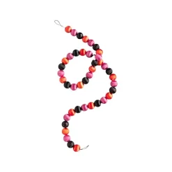 Table Decor^Glitterville Halloween Silk Ball Garland By , Large