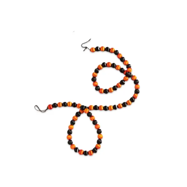 Wall Decor^Glitterville Halloween Silk Ball Garland By , Small