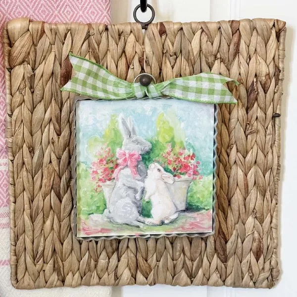 Wall Decor^The Round Top Collection Hamilton Bunny Love Mini Gallery Art