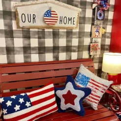 Pillows^The Round Top Collection Hamilton Ole Glory Pillow