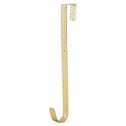 Door Decor^K&K Interiors Hammered Shiny Gold Wreath Hanger