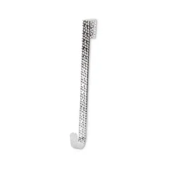 Door Decor^K&K INTERIORS Hammered Silver Wreath Hanger