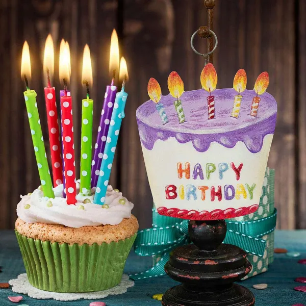 Wall Decor^The Round Top Collection Happy Birthday Charm