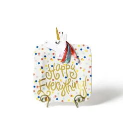 Kitchen & Dining^Happy Everything Happy Dot Mini Square Entertaining Platter By !