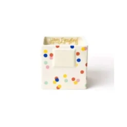 Decorative Containers^Happy Everything Happy Dot Small Nesting Cube By !