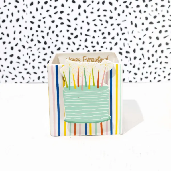 Decorative Containers^Happy Everything Happy Line Medium Nest Cube By !