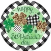 St. Patrick's Day^Craig Bachman Happy St. Patrick's Day Sign, 8"