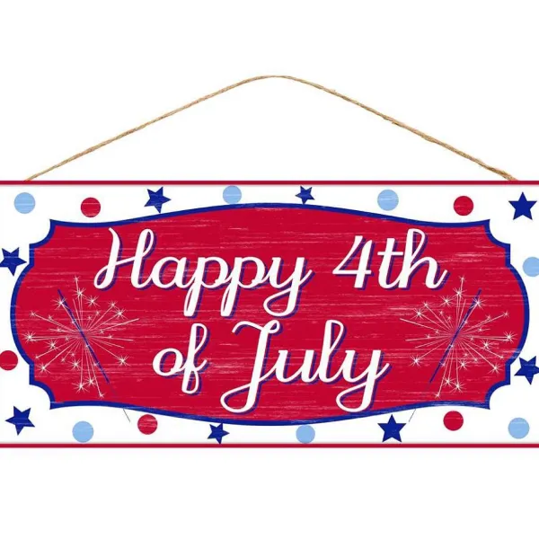 Wall Decor^Craig Bachman Happy 4Th Of July Sign