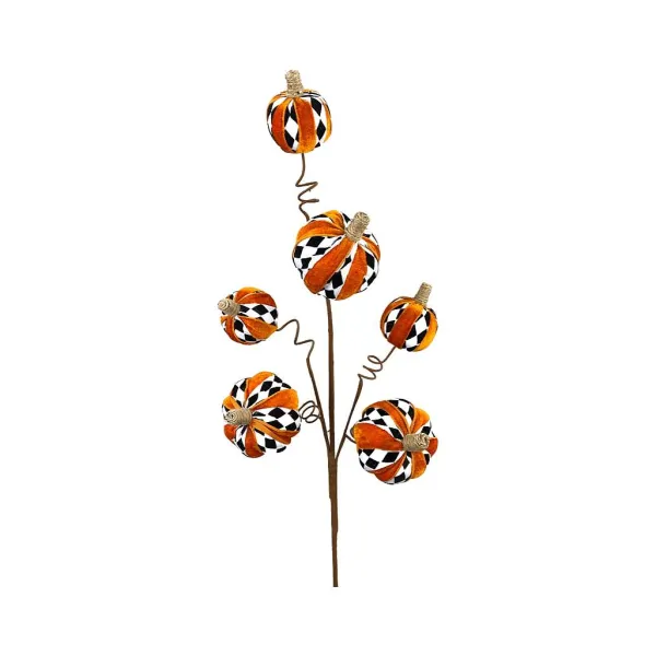 Floral^Liberty Floral Harlequin Pumpkin Spray