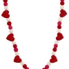 Table Decor^Regency Heart Pom Pom Garland
