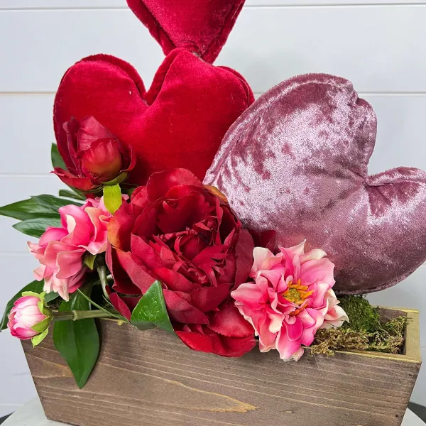 Creations^* Hearts Abound Valentine Arrangement