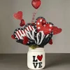 Creations^* Hearts In Bloom Valentine Arrangement