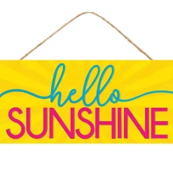 Table Decor^Craig Bachman Hello Sunshine Sign