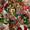 Floral^RAZ Ho,Ho,Ho Peppermint Spray