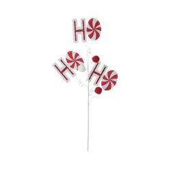 Floral^RAZ Ho,Ho,Ho Peppermint Spray