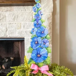 Spring^The Round Top Collection Hollyhock Topiary