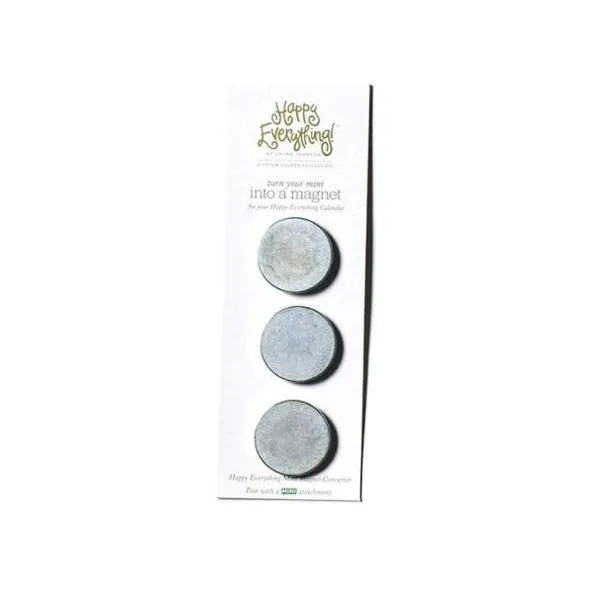 Wall Decor^Happy Everything Hook And Loop Backed Converter Magnets Set By !