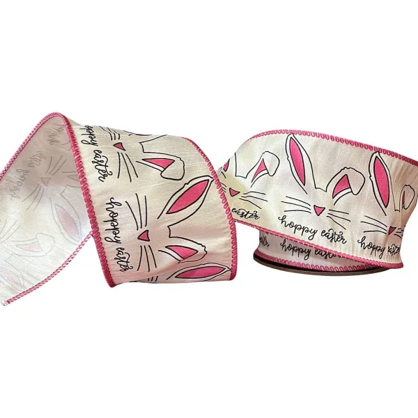 Ribbon^D. Stevens Hoppy Easter Bunny Ribbon, 2.5"X 10Yd