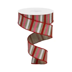 Ribbon^Craig Bachman Horizontal Striped Ribbon 1.5"X10Yd