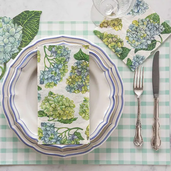 Party Diy^Hester & Cook Hydrangea Cocktail Napkin Set