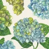 Spring^Hester & Cook Hydrangea Cocktail Napkin Set