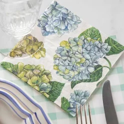 Spring^Hester & Cook Hydrangea Cocktail Napkin Set