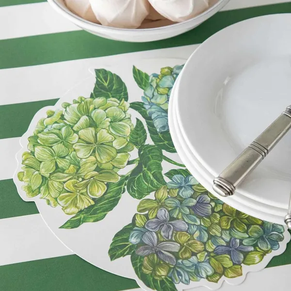 Spring^Hester & Cook Hydrangea Serving Papers