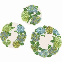 Kitchen & Dining^Hester & Cook Hydrangea Serving Papers