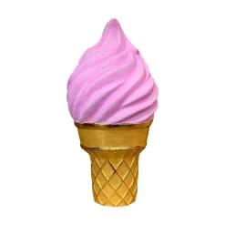 Table Decor^Glitterville Ice Cream Cone Tabletop Display By