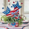 Table Decor^The Round Top Collection Independence Ribbon Mini Gallery Art