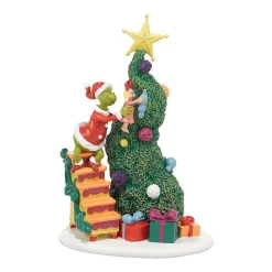 Table Decor^Department 56 It Takes Two, Grinch & Cindy-Lou, Dept. 56 Village