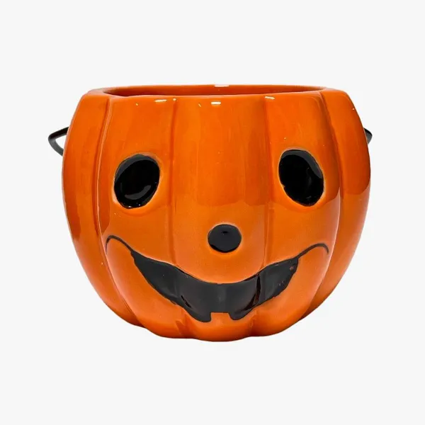 Figurines^Transpac Jack-O-Lantern Bowl