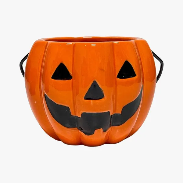 Figurines^Transpac Jack-O-Lantern Bowl
