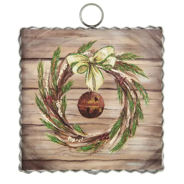 Wall Decor^The Round Top Collection Jingle All The Way Mini Gallery Art
