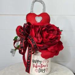 Creations^* Key To My Heart Valentine Arrangement