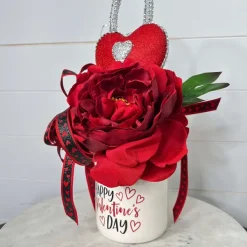 Creations^* Key To My Heart Valentine Arrangement