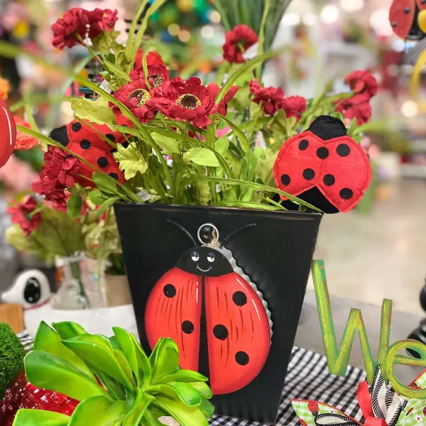 Table Decor^The Round Top Collection Lady Bug Charm