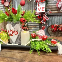 Diy Containers^Forever Green Art Large Carved Dough Bowl
